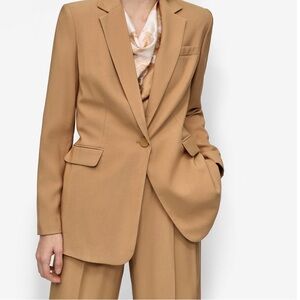 DKNY Camel Blazer Jacket Women’s Plus Size